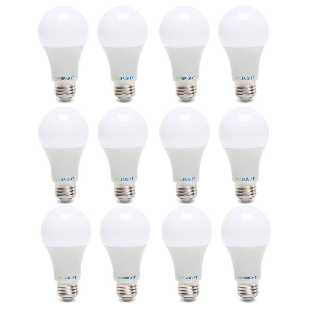 100-Watt Equivalent Soft White (2700K) A19 E26 Base LED Light Bulbs (12-Pack) price history on PriceWatchPro