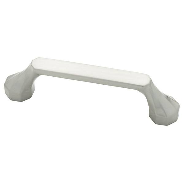 Liberty Southampton 3 or 3-3/4 in. (76 or 96mm) Center-to-Center Satin Nickel Dual Mount Octogonal Feet Drawer Pull
