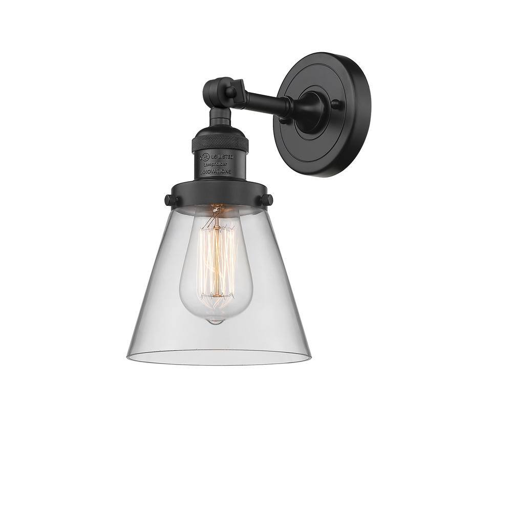 Black Adjustable Brass Dimmable Wall Sconce