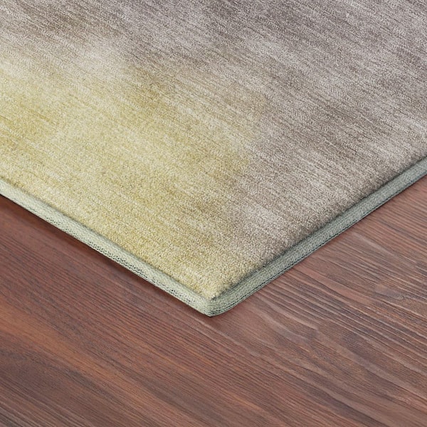 Mayfield Premium Machine Washable Abstract AMF2419 Plum 2 ft. x 3 ft. Accent Rug