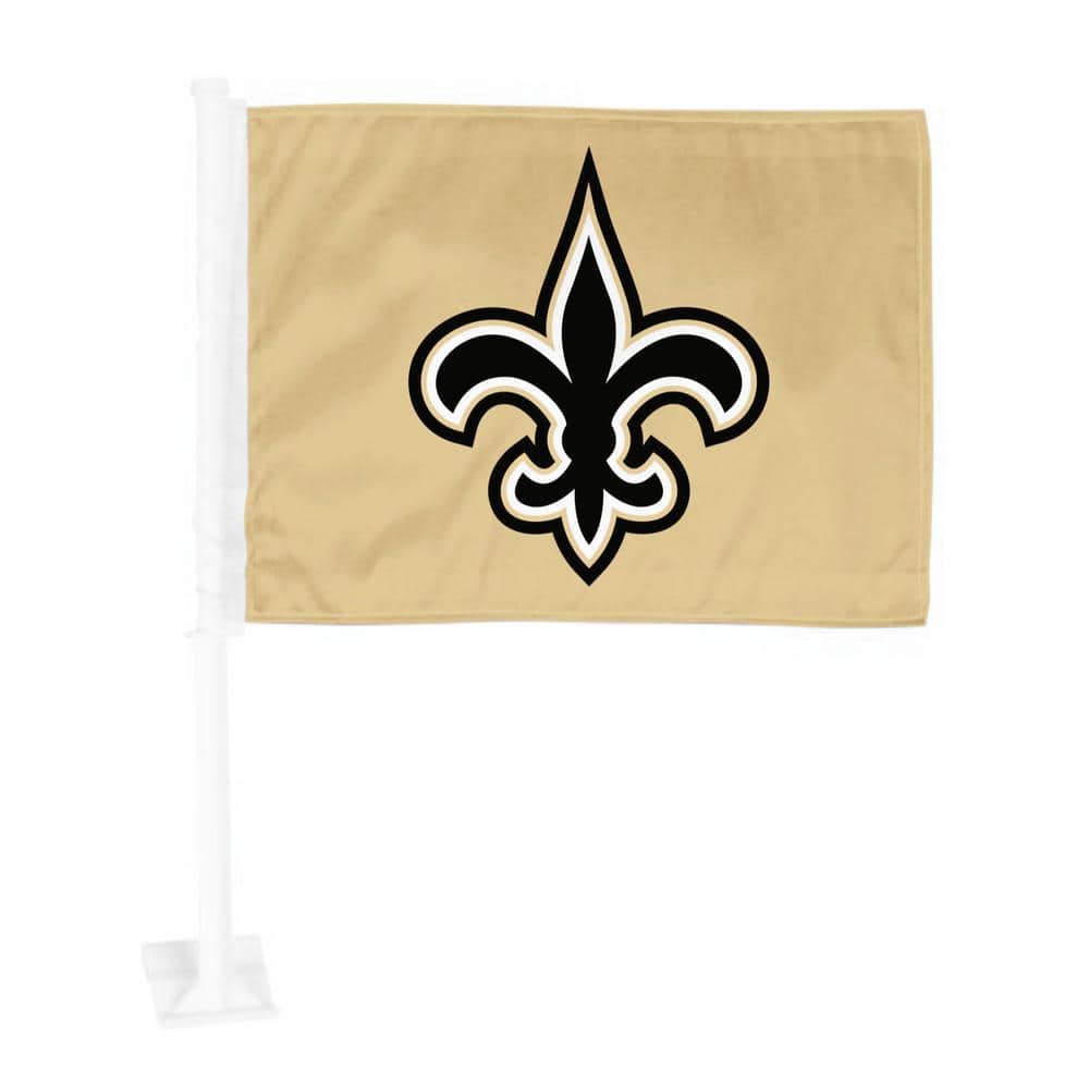 FANMATS NFL New Orleans Saints Car Flag 25485 The Home Depot
