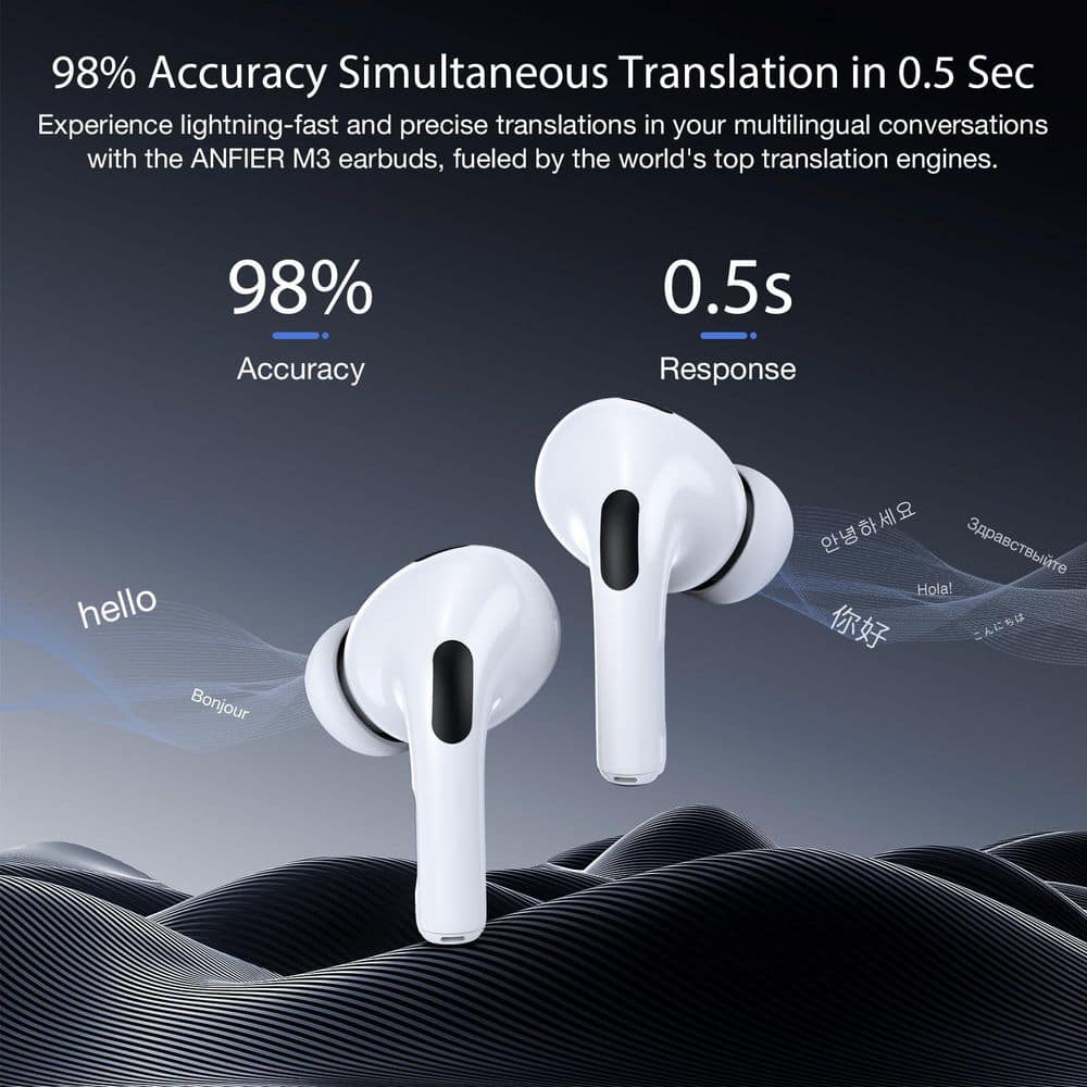 2-Way Translator Earphone