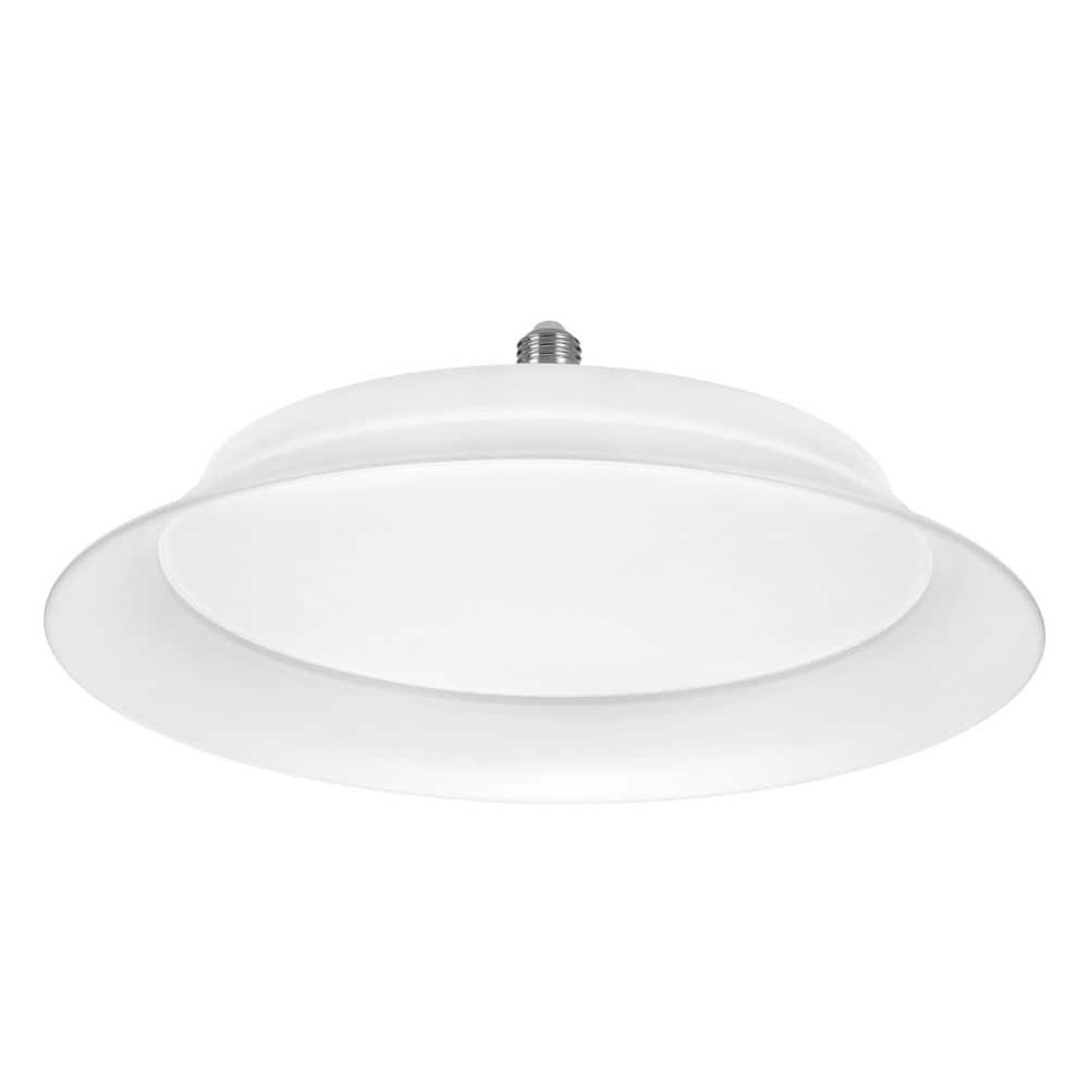 15 in. LED Low Bay Light, 50W, 6500 Lumens, 5000K Daylight, E26 w/ E39 Adapter, Screw-In UFO Fixture w/ Shade price history on PriceWatchPro