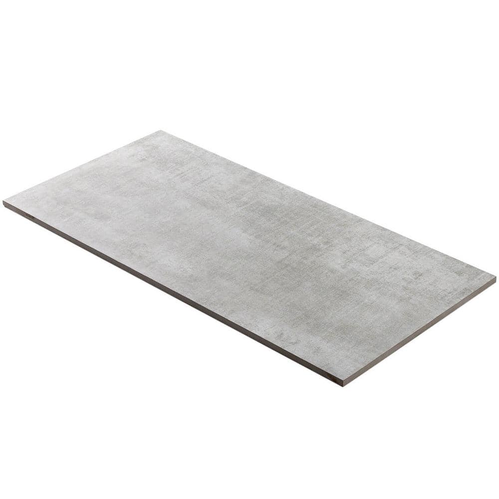 Essential Cement Silver 4 in. x 8 in. x 10mm Matte Porcelain Floor and Wall Tile Sample price history on PriceWatchPro