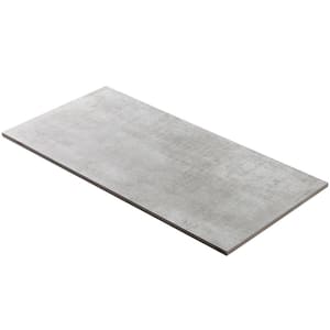 Ivy Hill Tile Essential Cement Silver 24 in. x 24 in. Matte Porcelain ...