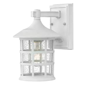 Hinkley Freeport Small Outdoor Wall Mount Lantern, Classic White