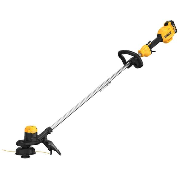 DeWalt 60V Max Brushless Cordless Battery Powered Attachment Capable String Trimmer Kit, Hedge Trimmer & Pole Saw Attachments