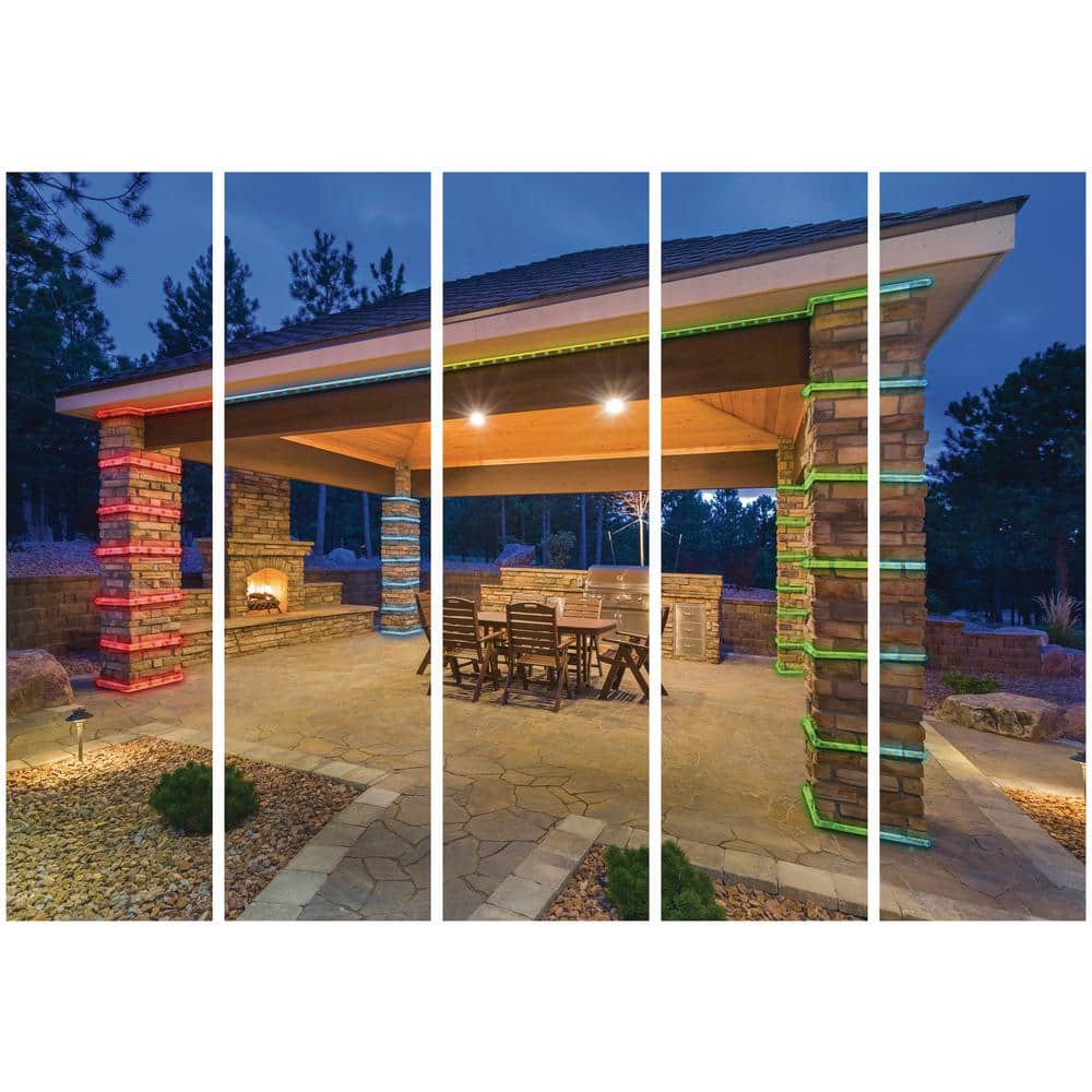 12 ft. Multicolor LED Rope Light with Remote Control