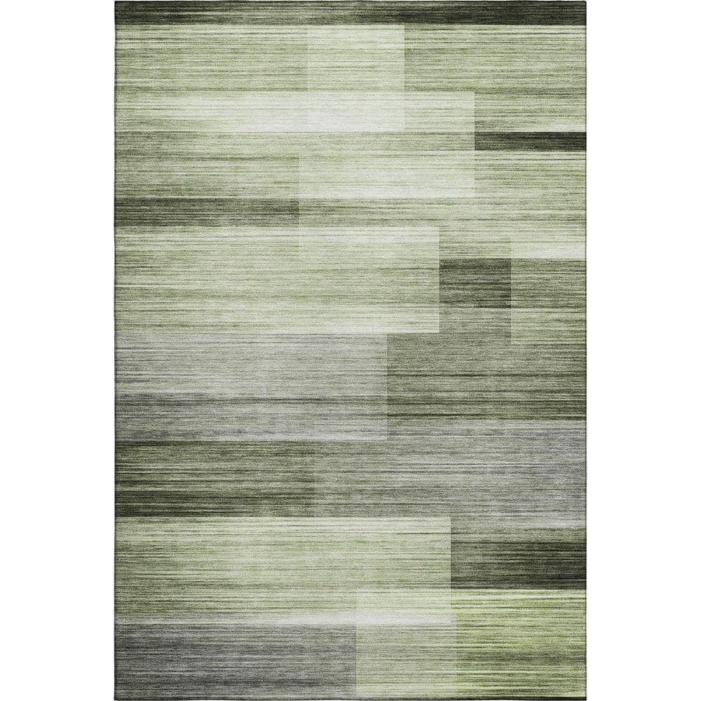 Mayfield Premium Machine Washable Abstract AMF2082 Green 10 ft. x 14 ft. Area Rug price history on PriceWatchPro