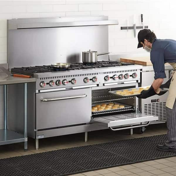 Free Standing Commercial Gas Range Cooker Stove 4 Burners 36 Inch