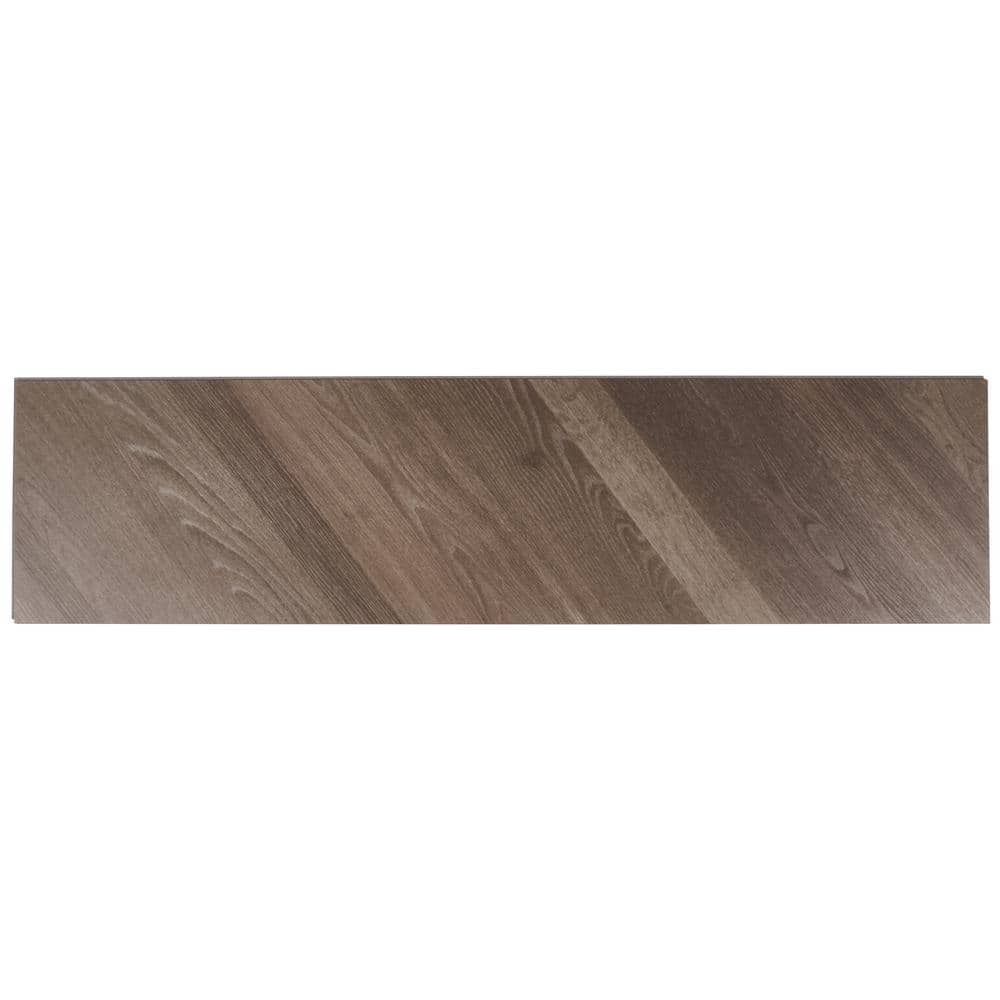 Take Home Sample - Stacy Garcia Chic Chevron 20 MIL Mocha 6 in. x 12 in. Click Lock Waterproof Luxury Vinyl Flooring price history on PriceWatchPro