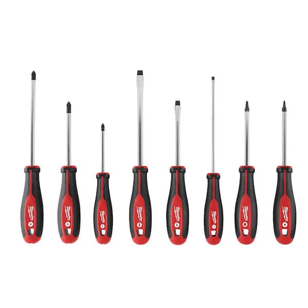Straight-Cut Offset Aviation Snip (3-Pack) with Screwdriver Set (8-Piece) Straight-Cut Offset Aviation Snip (3-Pack) with Screwdriver Set (8-Piece)