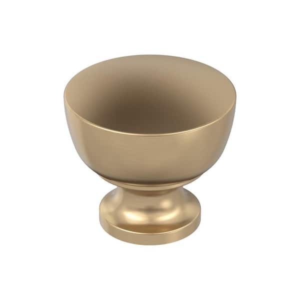 Amerock Chalice 1-1/4 in. Classic Champagne Bronze Round Cabinet Knob