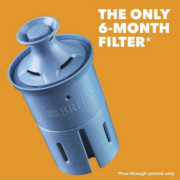 1 Longlast Replacement Filters for Pitcher and Dispensers BPA Free Reduces Lead COUNT Longlast Water Filter