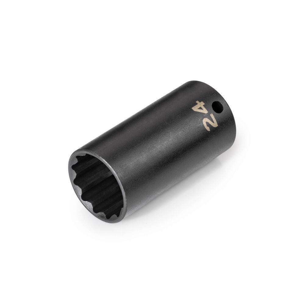 3/8 in. Drive x 24 mm Deep 12-Point Impact Socket price history on PriceWatchPro
