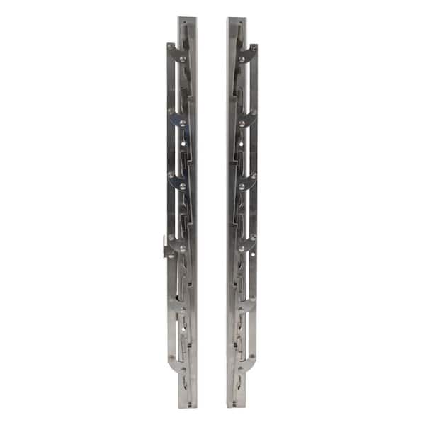 MSI Jalousie Natural Window Projection 6 Blade Brackets 22.5 in. x 4 in ...