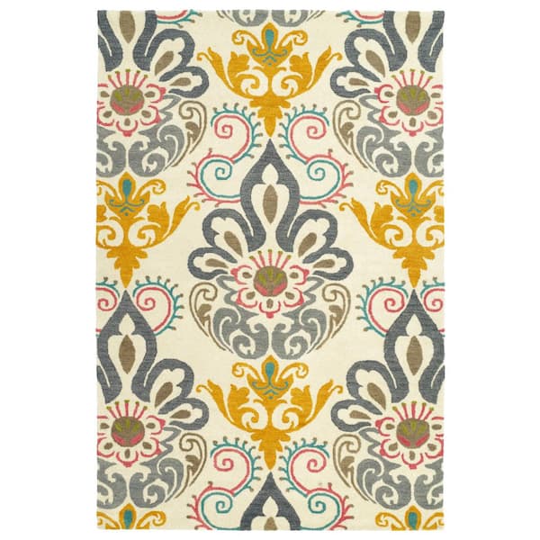 Kaleen Bohemian Comfort Multi 5 ft. x 7 ft. 9 in. Area Rug