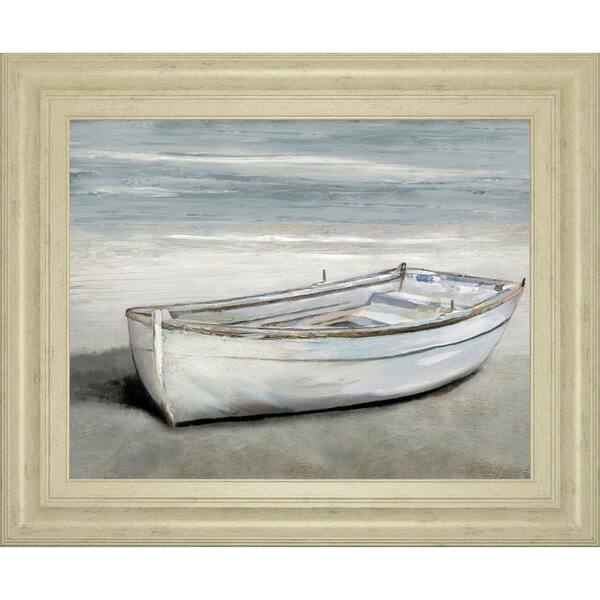 Classy Art "Beached" By Mark Chandon Framed Print Wall Art 26 in. x 22 in.