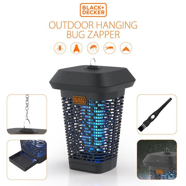 Black Decker Outdoor Bug Zapper Bdpc912 Electric Insect Control for sale online 