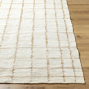 Kamey Cream Cottage 5 ft. x 8 ft. Indoor Area Rug