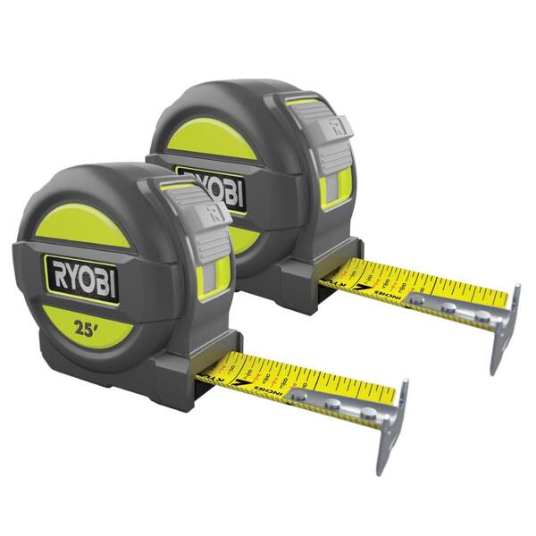 RYOBI 25 ft. Tape Measure Combo Set (2-Pack)