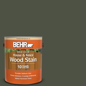 1 gal. #SC-108 Forest Solid Color House and Fence Exterior Wood Stain