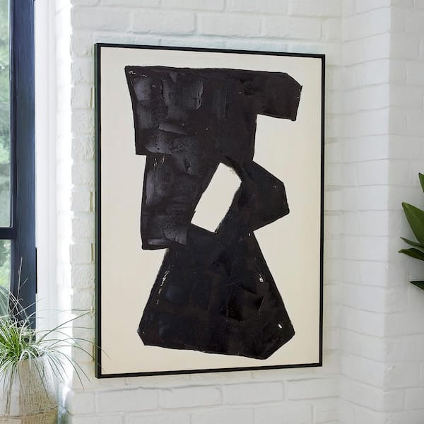 Signature DESIGN BY ASHLEY Garviery Framed Abstract Wall Art 40 in