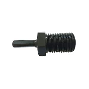 Arbor Adapter for Core Drill Bits, 1-1/4 in. 7 Male to 1/2 in. Shank Adapter Hole Saw Arbor Adapter