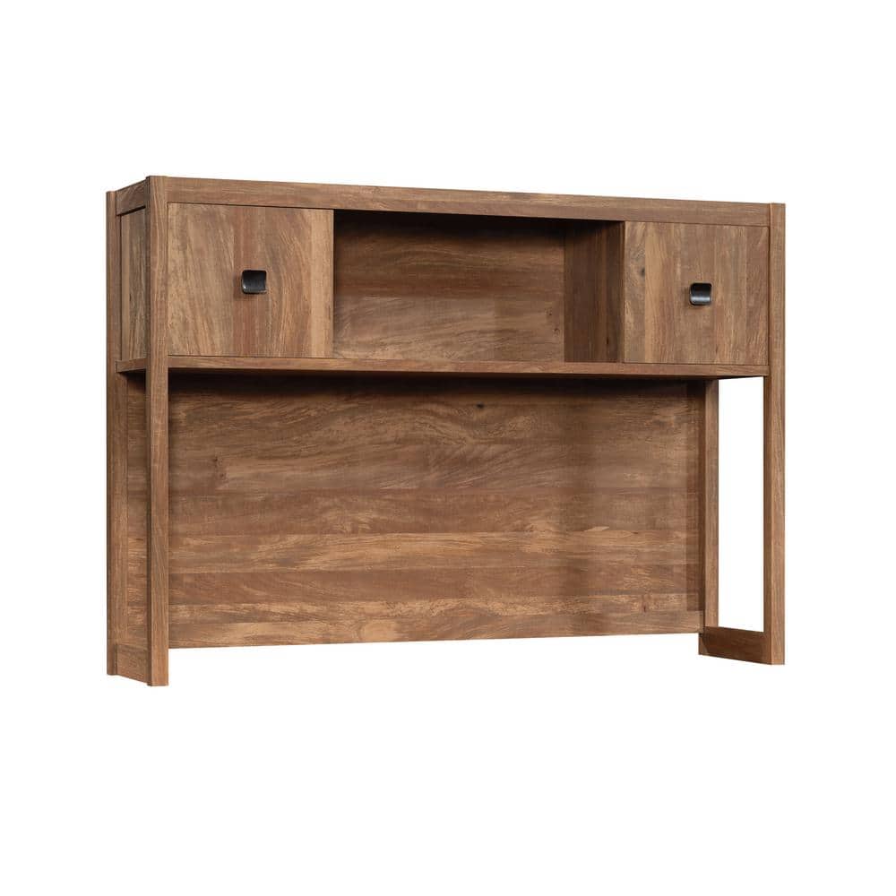 SAUDER Cannery Bridge Sindoori Mango Hutch with Sliding Doors