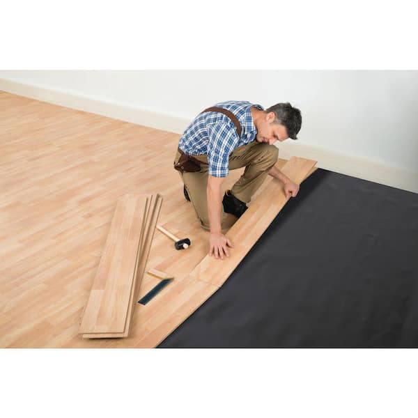 DMX 1 STEP 2.0 Advanced Vapor Barrier – 150 Sq Ft Roll For Vinyl Plank (≥5mm), Laminate & Engineered Hardwood