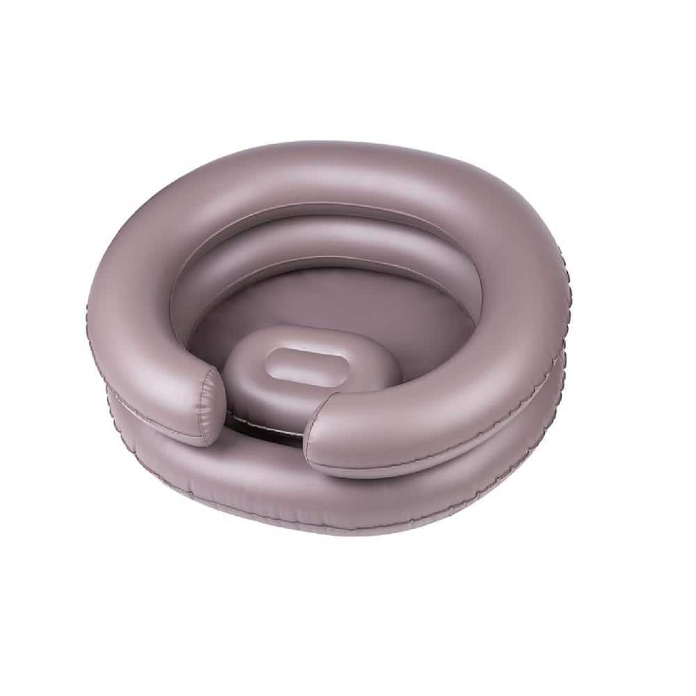 Portable Inflatable Hair Washing Basin for Bedridden with Inflatable Shampo