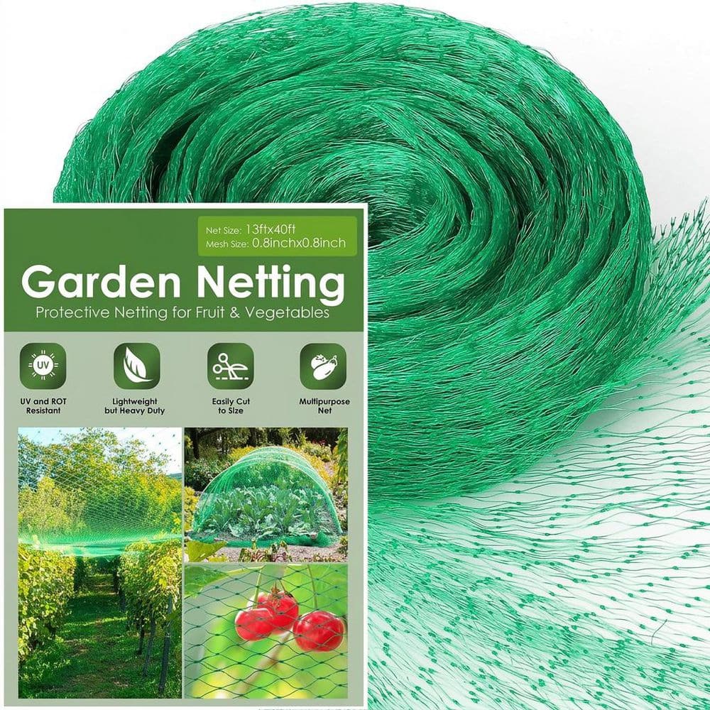 13X40Ft Bird Netting Barrier for Garden Fruit Trees and Plants Protection from Birds Deer Squirrels (1-Pack) price history on PriceWatchPro