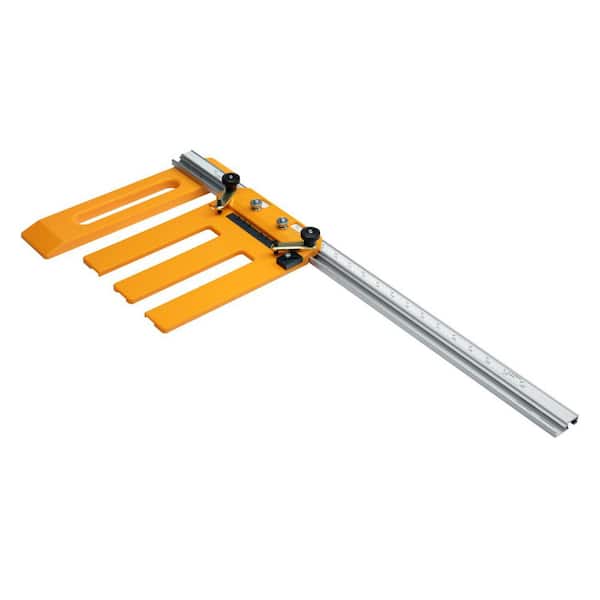 Circular Saw Guide Rail System, Rip-Cut Edge Guide Track for Straight Cuts in Plywood, Sheet Goods & Panels