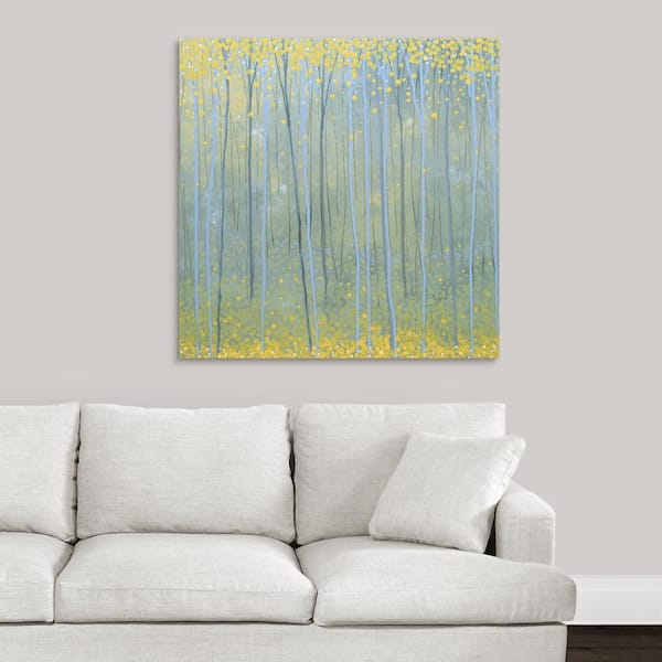 Hanging Vines by Herb Dickinson Gallery Wrapped Canvas - 24x24