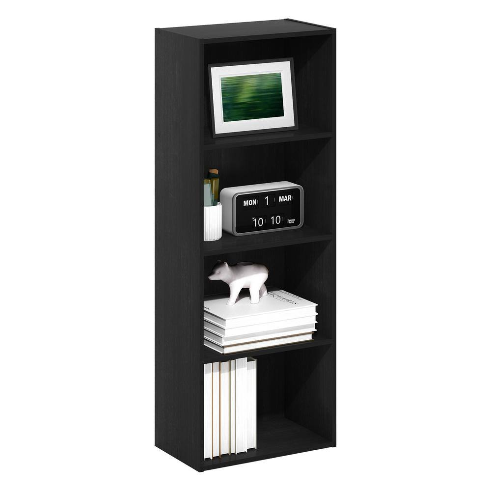 Blackwood 4-Tier Stackable Open Shelf Bookcase