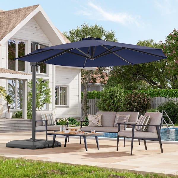 11 ft navy patio umbrella 9 Foot Auto-Tilt Market Jockey Red Experience the ultimate outdoor comfort with our 11x11 11 ft. x 11 ft.