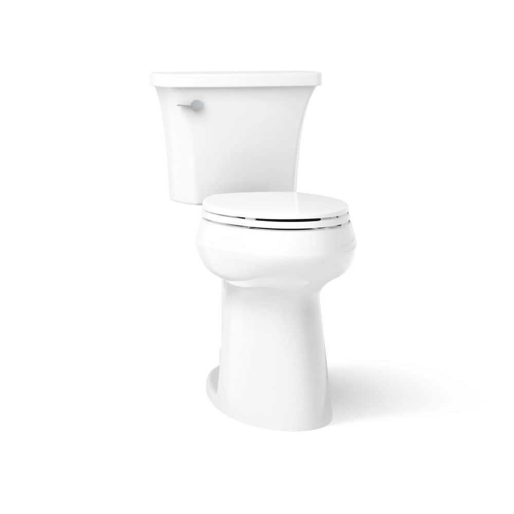 Highline Arc Extra Tall 12 in. Rough In 2-Piece 1.28 GFP Single Flush Elongated Toilet in White with Soft Close Seat price history on PriceWatchPro