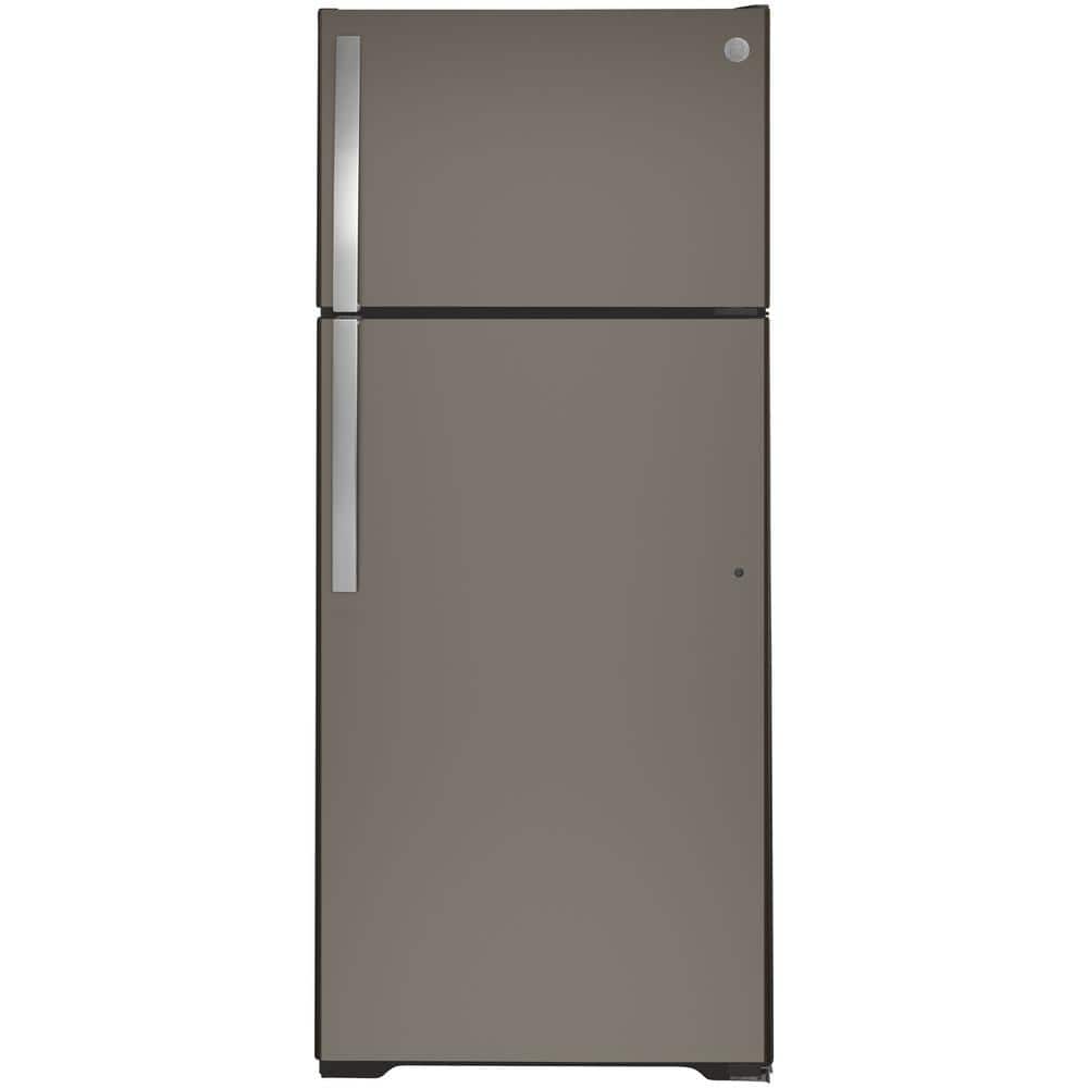 17.5 cu. ft. Top Freezer Refrigerator in Slate, Fingerprint Resistant, Fingerprint Resistant Slate
