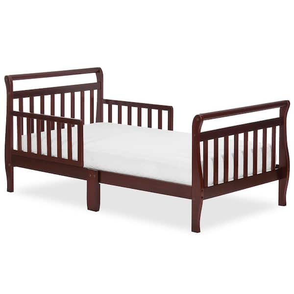 Dream On Me Espresso Toddler Sleigh Bed