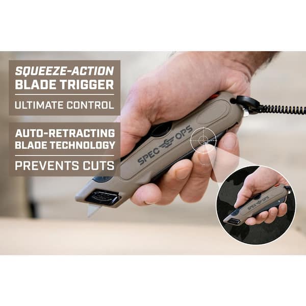 Automatic Retractable Blade Knife: Smart Safety at Work