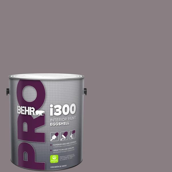 BEHR PRO 1 gal. #N570-4 Classy Plum Eggshell Interior Paint