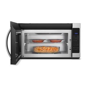 2.1 cu. ft. Over the Range Microwave in Fingerprint Resistant Stainless Steel with Steam Cooking
