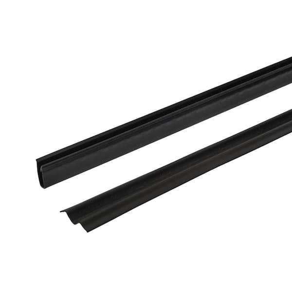 M-D 5 ft. Privacy Fence Slat Black