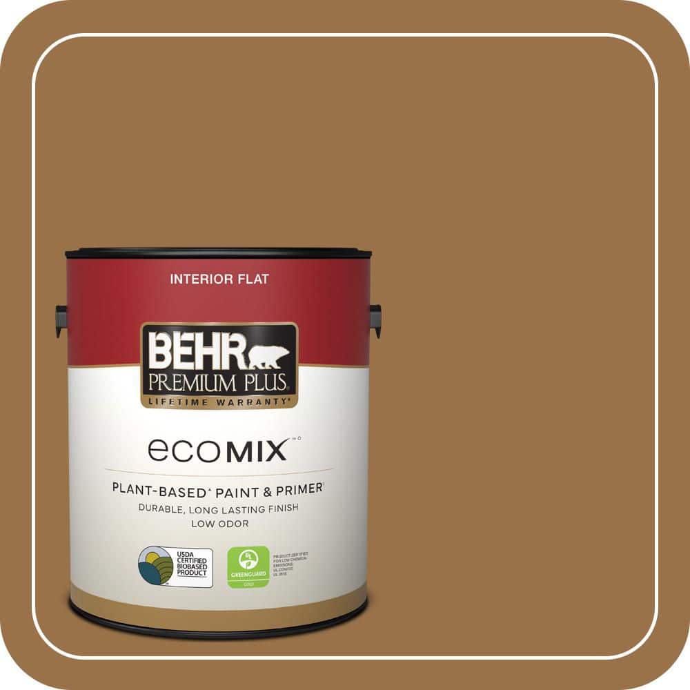1 gal. #PPU4-17 Olympic Bronze Flat EcoMix Plant-Based Interior Paint & Primer price history on PriceWatchPro