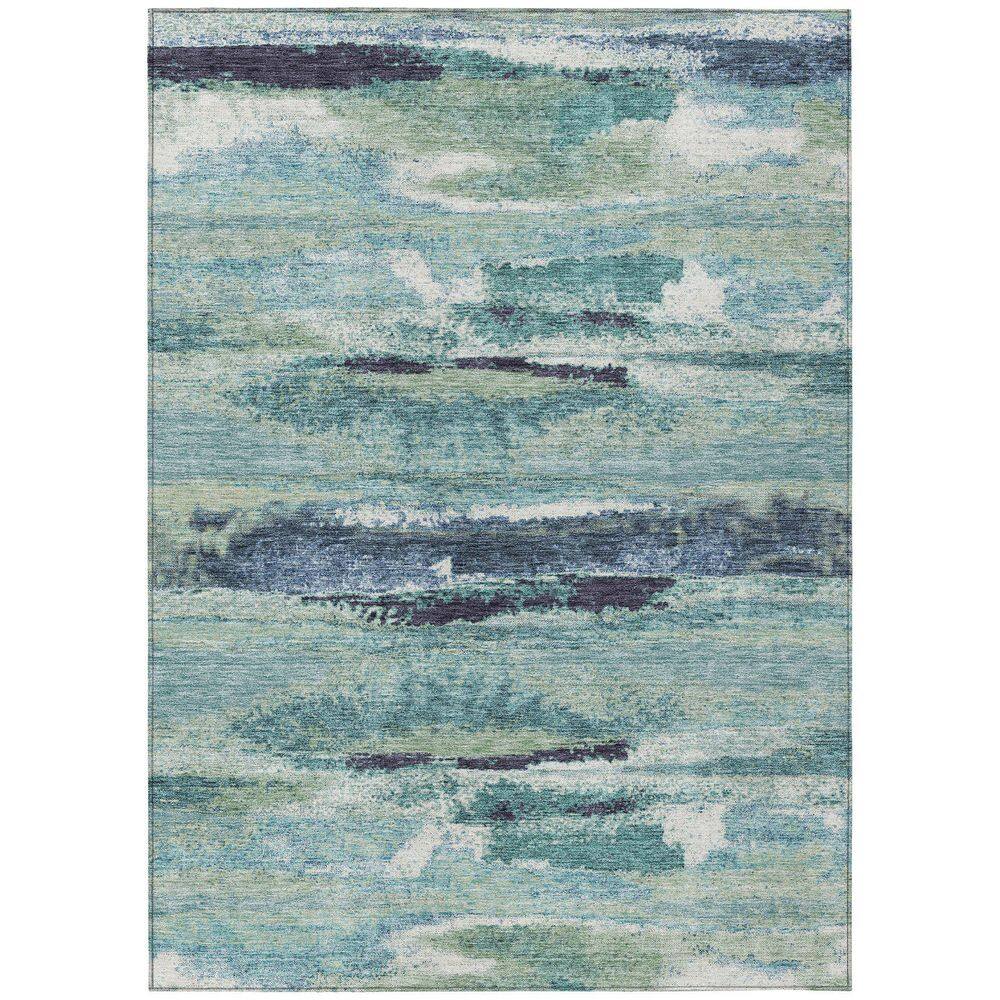 Chantille Machine Washable Indoor/Outdoor Abstract ACN942 Aloe 2 ft. 6 in. x 3 ft. 10 in. Area Rug price history on PriceWatchPro