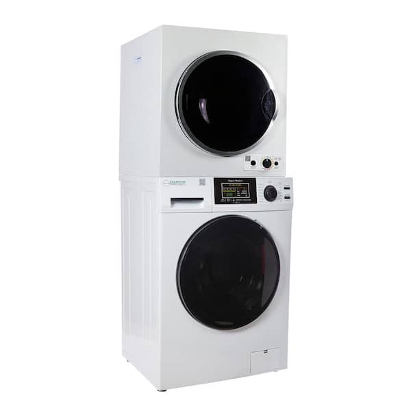 Pet 15lbs Compact 110V Set Sani Digital Washerplus3.5 cu.ft. Vented Sensor Dryer with knob