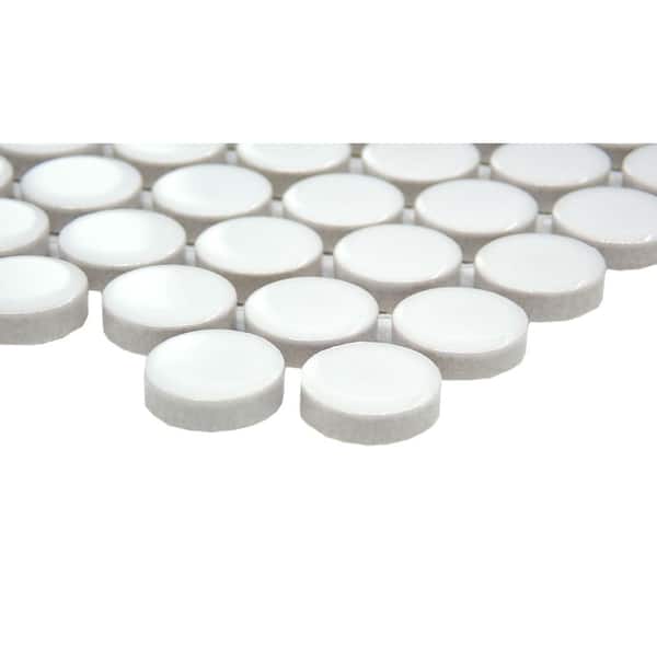 Bedrosians Le Cafe Black 11-in x 12-in Matte Porcelain Honeycomb Wall Tile (0.974-sq. ft/ Piece)