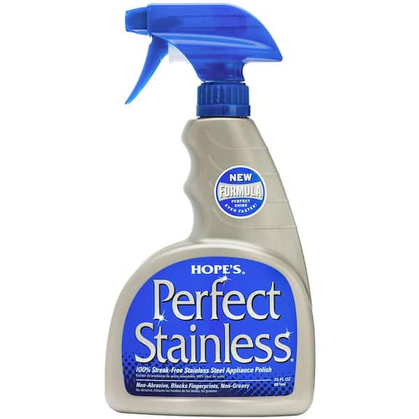 Hope's 22 oz. Perfect Stainless 100% Streak-Free Stainless-Steel Polish