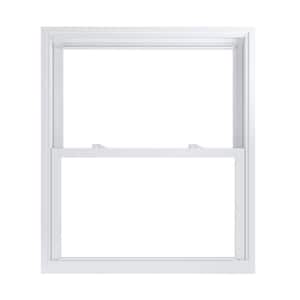 35.75 in. x 41.25 in. 70 Pro Series Low-E Argon Glass Double Hung White Vinyl Replacement Window, Screen Incl