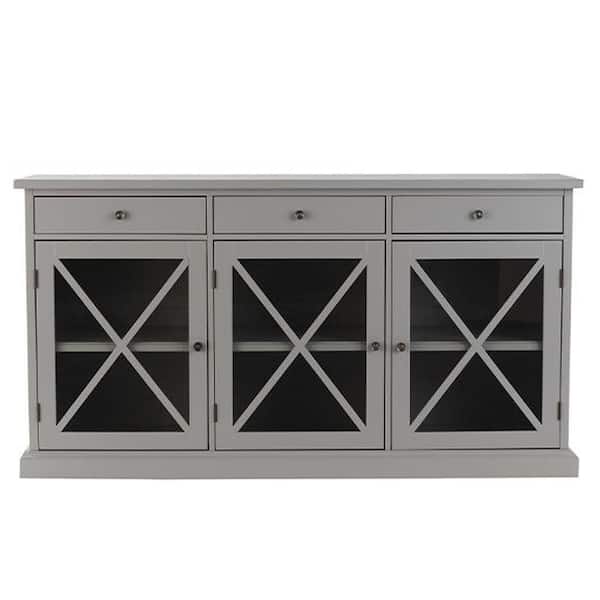 Home Decorators Collection Hampton Gray Buffet